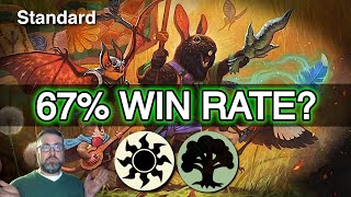 SELESNYA RABBITS Best Standard Deck ☀️🌳 MTG Arena Standard Decks 2024 [upl. by Alper170]