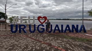 PASSEIO PELA CIDADE DE URUGUAIANA RS E IMAGENS AÉREAS POR DRONE [upl. by Anival]