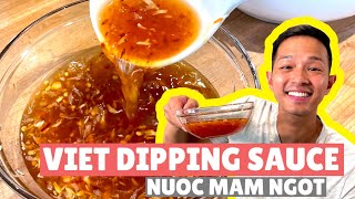 the ONLY dipping sauce youll ever need  NƯỚC MẮM NGỌT  Vietnamese dipping sauce [upl. by Tobias]