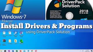 How to Install Drivers and Programs using DriverPack Solution [upl. by Ardelia]