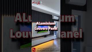 Aluminium Louvers Panel  PVC Panel  Wpc Louver Panel  shortsfeed corehardware shorts viral [upl. by Ennovi471]