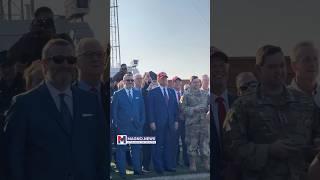 Donald Trump enjoying SpaceX Starship Launch Test in Boca Chica Texas [upl. by Lovett154]