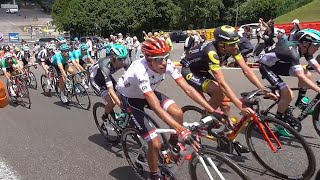 ACTION Tour de France at SpaFrancorchamps 2017 [upl. by Hairabez]