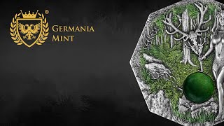 GERMANIA MINT  2023 WITCHCRAFT SEERESS 2 OZ SILVER BU ULTRA HIGH RELIEF [upl. by Alilad]