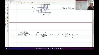 Lecture 18  CFD  Hyperbolic equations 1D wave equation using upwind scheme [upl. by Nuawd967]