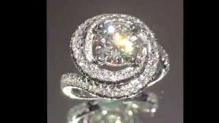 Cartier Design 240 ctw Round Diamond Engagement Ring [upl. by Duthie]