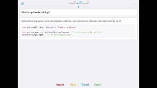 Swift What is optional chaining [upl. by Enidlareg]