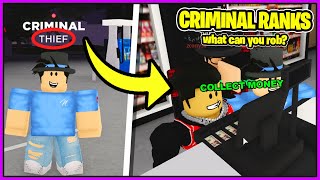 All CRIMINAL RANKS and WHAT YOU CAN ROB Southwest Florida Roblox [upl. by Nirrep]