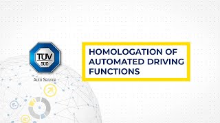 Homologation of Automated Driving Functions [upl. by Nnylak915]