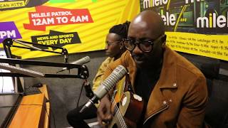 Sautisol sing TUJIANGALIE in studio [upl. by Sunday]