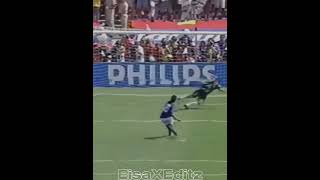 Roberto Baggio🇮🇹 famous penalty miss 1994 shorts rbaggio italy soccer football edit ronaldo [upl. by Ardnwahs]