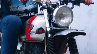 HONDA TIGER GL200 MODIF TRACKER  SCRAMBLER [upl. by Nageet]