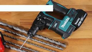 Makita DHR171Z 18V LXT SDS Brushless 17mm Rotary Hammer Drill [upl. by Ursulina]