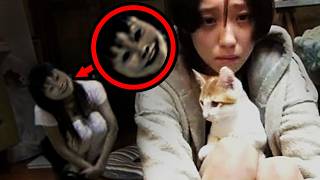 10 SCARY Videos of Ghosts Caught On Camera [upl. by Adnoel]