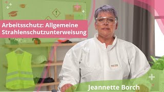 Arbeitsschutz Allgemeine Strahlenschutzunterweisung  ELearning Fortbildung für die Pflege [upl. by Nimajnab769]