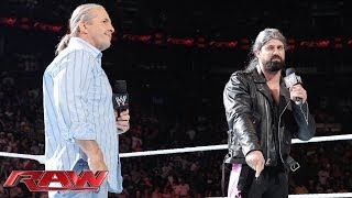 Bret Hart meets quotBret Sandhartquot in Montreal Raw July 7 2014 [upl. by Airdnahc677]