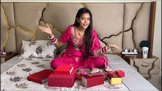 My gold jewellery collection ❤️ My wedding gold jewellery  v vlog  Varsha Thapa [upl. by Dnomad]