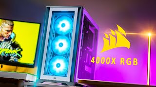 Theyre BACK  CORSAIR 4000X RGB Case Review [upl. by Deevan828]