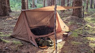 Wild Camping In The OneTigris Backwoods Bungalow [upl. by Ettelrahc]