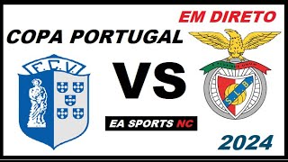 🔴Vizela vs Benfica em direto  Quartos de Final  Copa de Portugal [upl. by Norrat944]