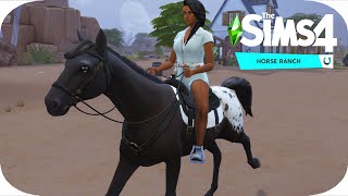 Horse Jumping Competitions  The Sims 4 Horse Ranch  9 [upl. by Hadeehuat]