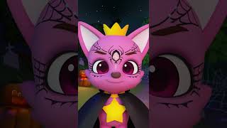 🎃 Pinkfong Wearing Halloween Makeup Hogi Halloween shorts [upl. by Naima]