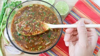 Tamarind Dipping Sauce น้ำจิ้มแจ่ว  Episode 191 [upl. by Michon]