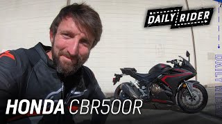 2020 Honda CBR500R Review  Daily Rider [upl. by Inotna827]