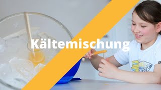 Kältemischung  Eis machen wie bei den alten Römern  Experimente für zuhause [upl. by Reemas]