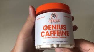 How Good Is Genius Caffeine Pills 100mg Honest Review [upl. by Goat]