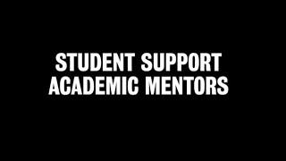 Student Support Academic Mentors [upl. by Arten]