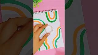 independenceday art ideas shortsvideo youtubedrawing creative wafiyaartcrafts9819 [upl. by Eelsel]