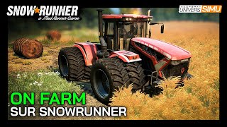 Ce nest pas Farming Simulator 25 mais bien SnowRunner [upl. by Bandur]