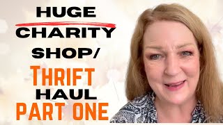 Charity Shop Thrift Store Try On Haul Autumn Goodies [upl. by Dlaniger]