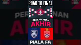 Road To Final JDT vs KL City  Piala FA 2023 [upl. by Veradis]