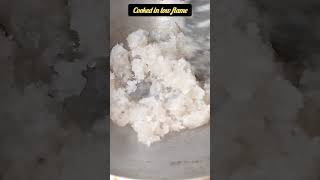 Instant coconut laddu  Nariyal laddu 🥥ytshorts indianfood food cookwithme ❤️ [upl. by Merill]