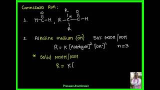 3 Beckmann rearrangementCannizaro [upl. by Ytitsahc]