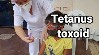 Tetanus toxoid injection wound infection MIKOY AMARA [upl. by Bigford]