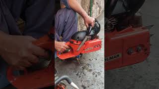 Chainsaw dolmar ps 7300 riperstihl070 echo dolmar husqvarna woodcuttingtools shorts [upl. by Nyral]