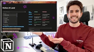 Notion AI is AMAZING  How to use Notion AI Tutorial amp Examples [upl. by Norved]