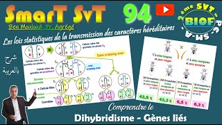 94Lois statistiques3Gènes liés [upl. by Onivla]