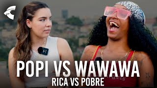 POPI VS WAWAWA  batalla histórica  geto o patel vs laura de castro [upl. by Rica]