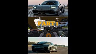 Gemera Takes the Indianapolis Motor Speedway by STORM Reaching 443kph PART 1 [upl. by Ramoh132]