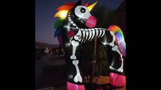 Halloween Decorated Neighborhood in Tucson AZ [upl. by Oira]