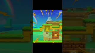 Super Mario Maker 2 Rocking Power Block Break Thwamp Smash To Finish Level [upl. by Reffinej]