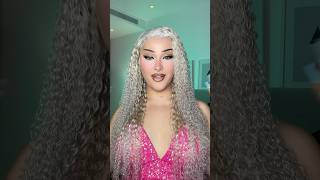 I tried curly blonde hair What’s next  hairtransformation transandproud [upl. by Evadne]