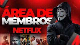 COMO CRIAR ÃREA DE MEMBROS ESTILO NETFLIX EM 5 MINUTOS  ÃREA DE MEMBROS [upl. by Yerffoeg743]