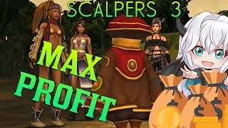 Final Fantasy X2  How to get max profit in the Scalpers Three Selling tickets [upl. by Grefe876]