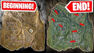 ALL Verdansk Map Changes… Ever 😥  How Warzone has Changed Season 2 MW  Season 6 Cold War [upl. by Leisam331]