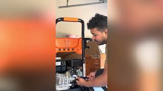 Generac 2900 psi pressure washer install [upl. by Sehguh]